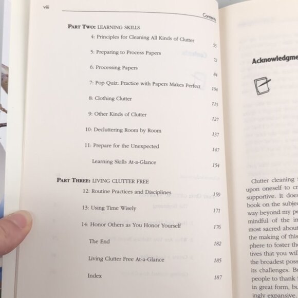 3/$20 Lighten Up Free Yourself from Clutter Self Help Hardcover Book - Picture 9 of 15